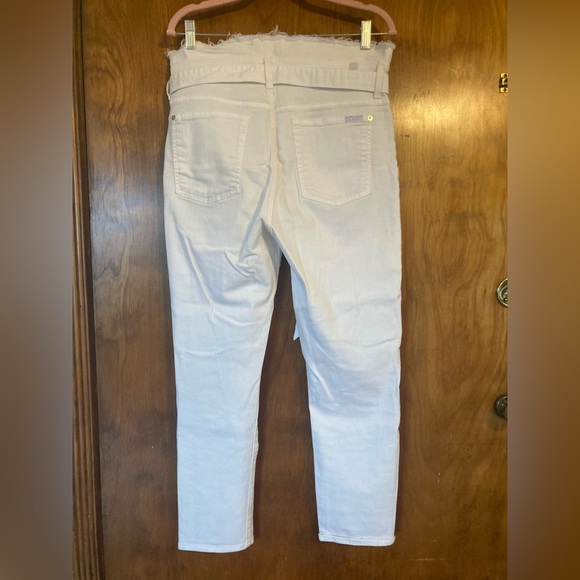 7 for all mankind paperbag jeans - Picture 2 of 5